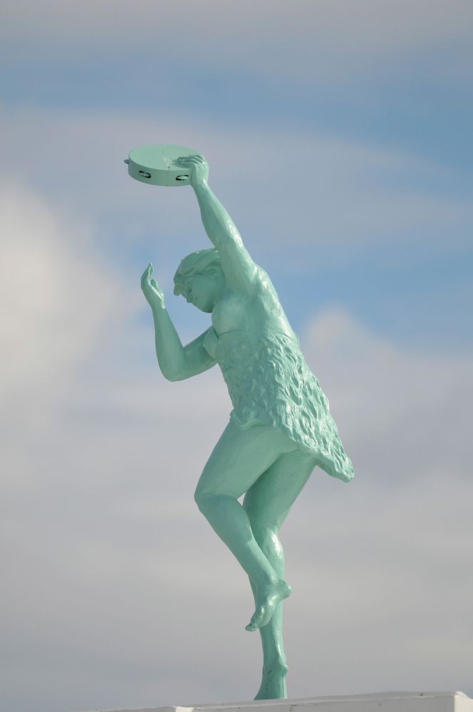 Woman statue. Free public domain CC0 photo.