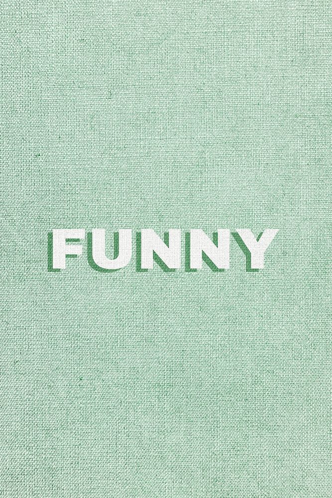 Funny pastel textured font typography