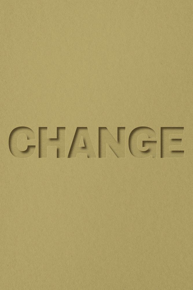 Change text typeface paper texture