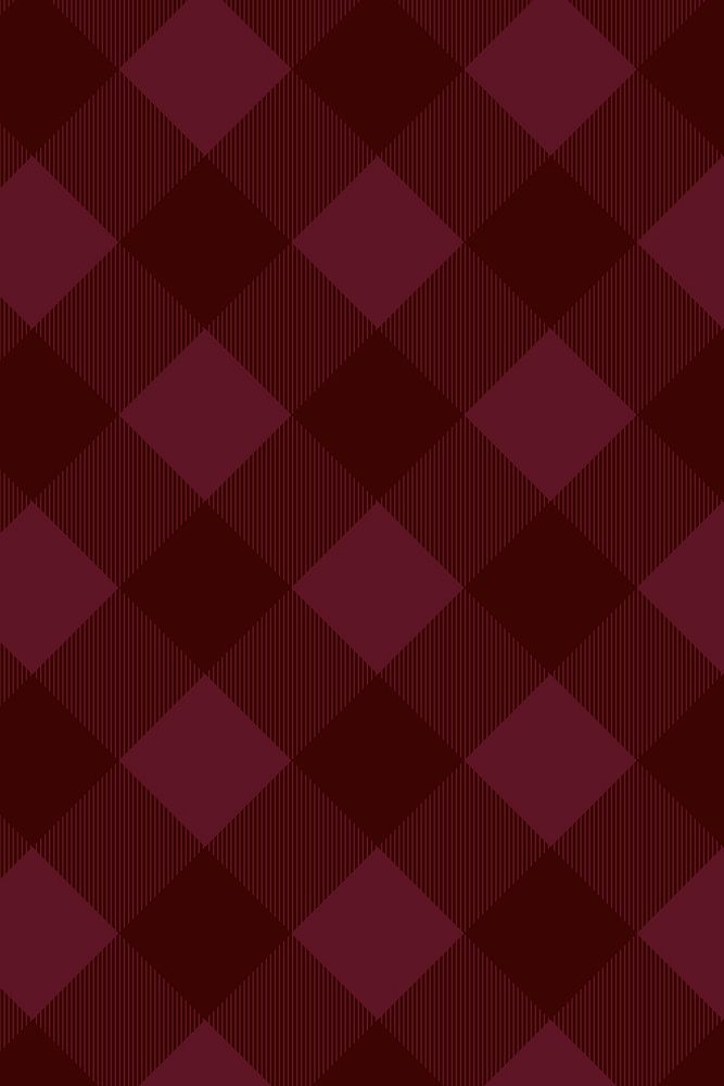 Seamless plaid background, red checkered pattern design