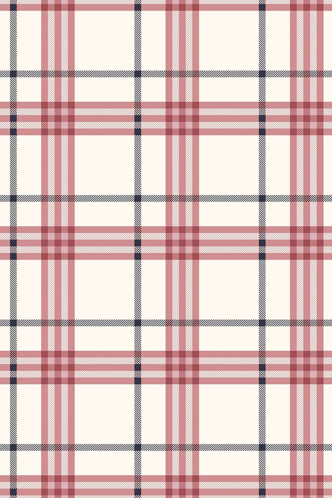 Tartan pattern background, red traditional design