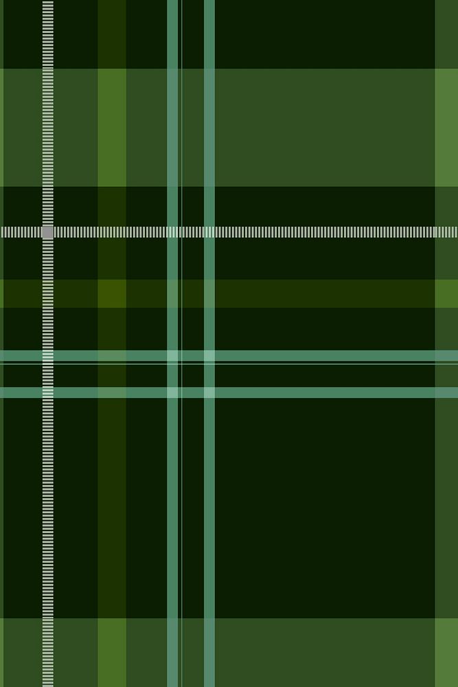 Green seamless pattern background, tartan plaid, traditional design