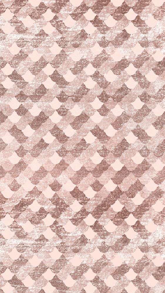 Rose fish scale mobile wallpaper, animal texture background