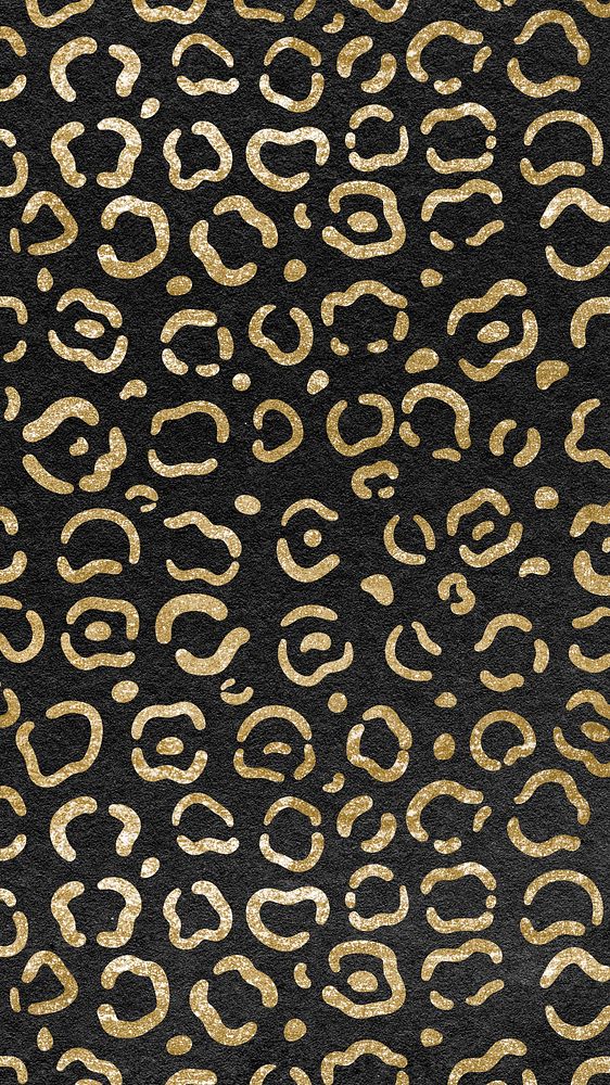 Leopard pattern iPhone wallpaper, animal texture background