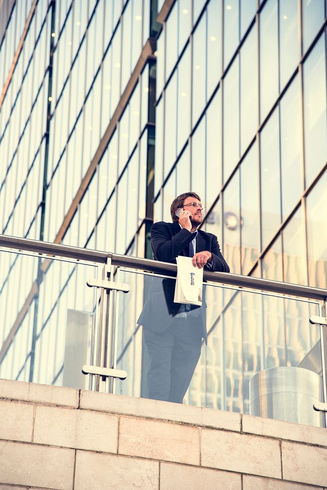 Businessman Caucasian Male Professional Concept