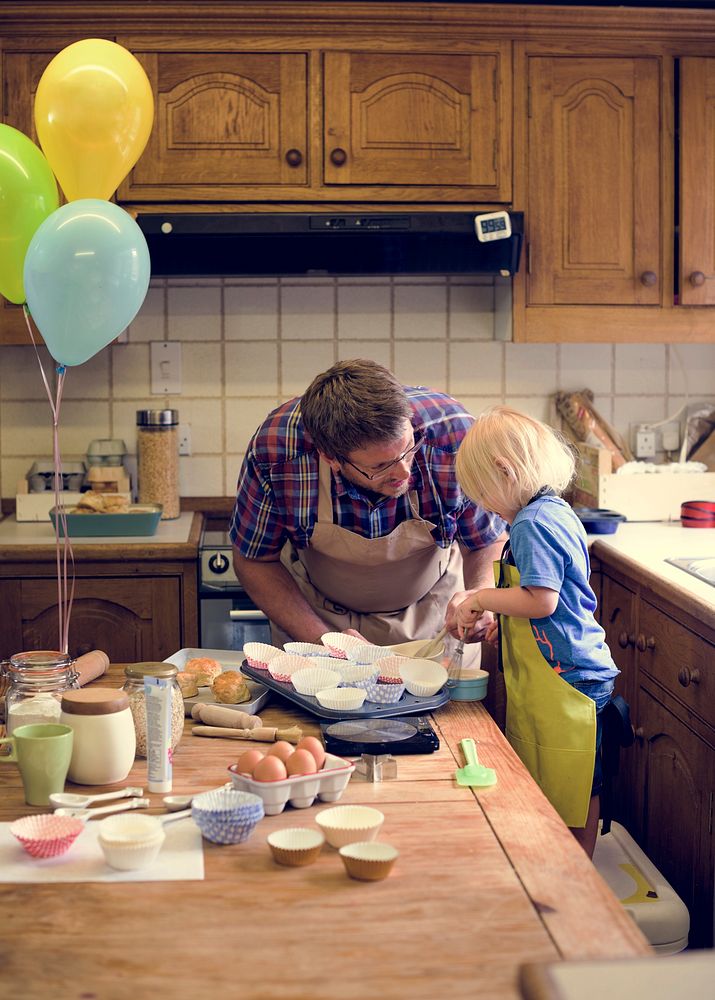 Homemade Baking Holiday Kid Son Concept