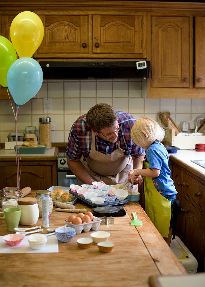 Homemade Baking Holiday Kid Son Concept