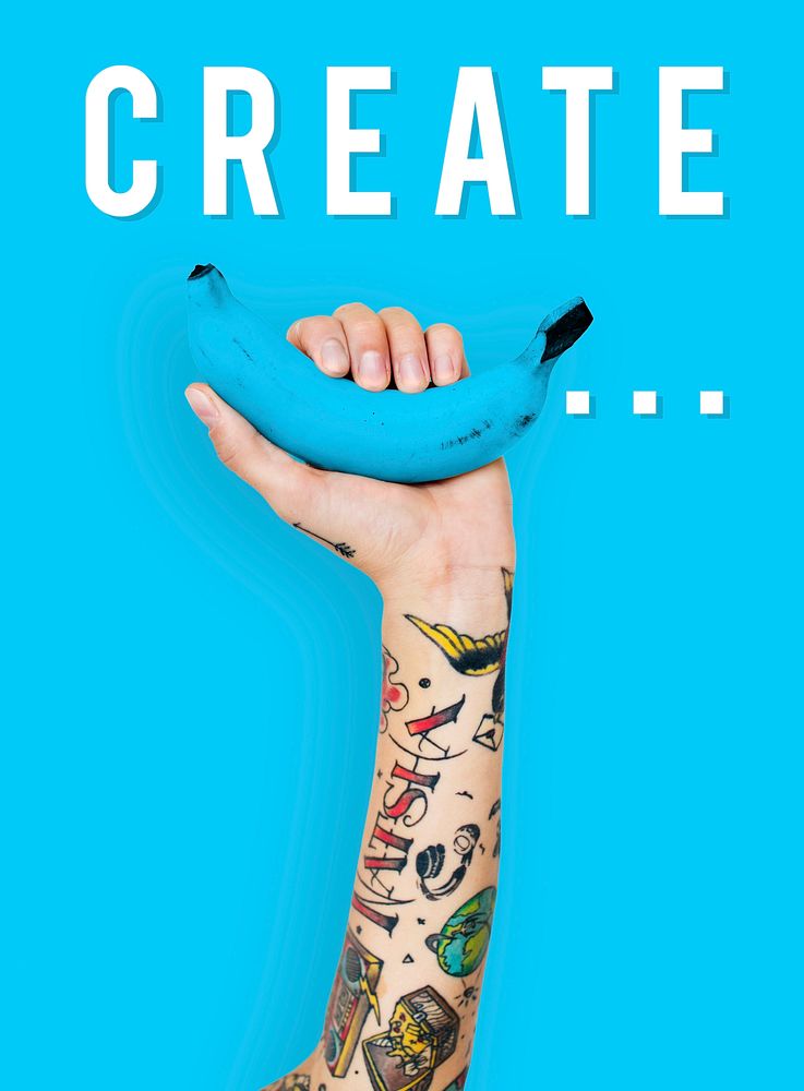 Create make something tattooed hands