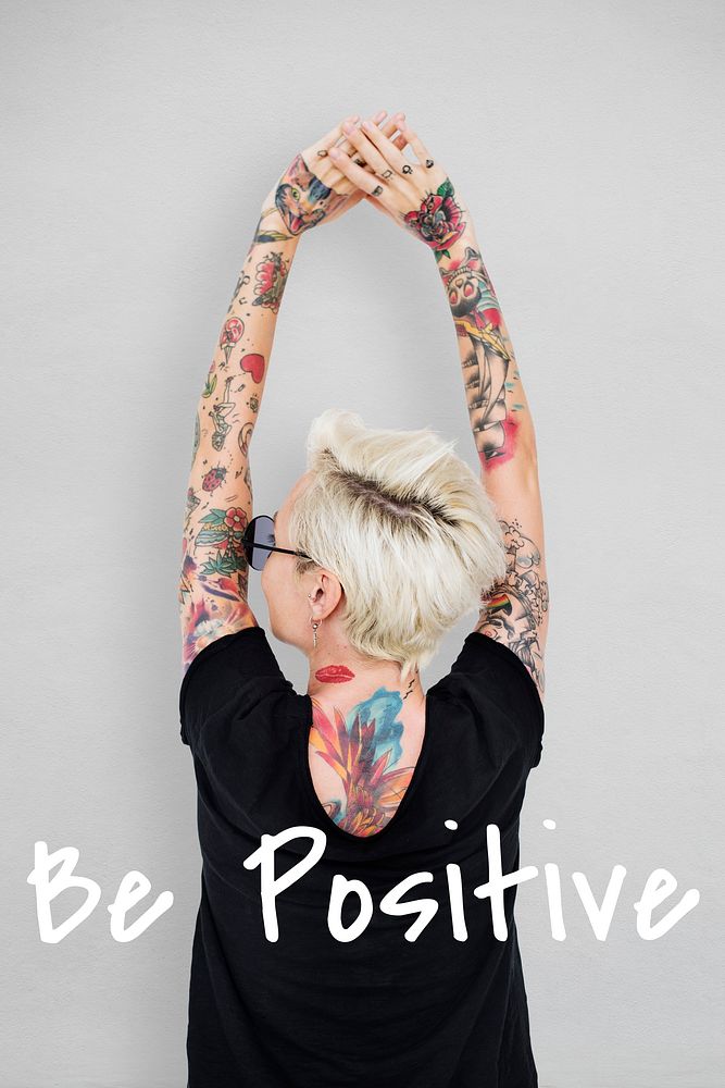Be Yourself Positive Optimistic Brave Live Your Life