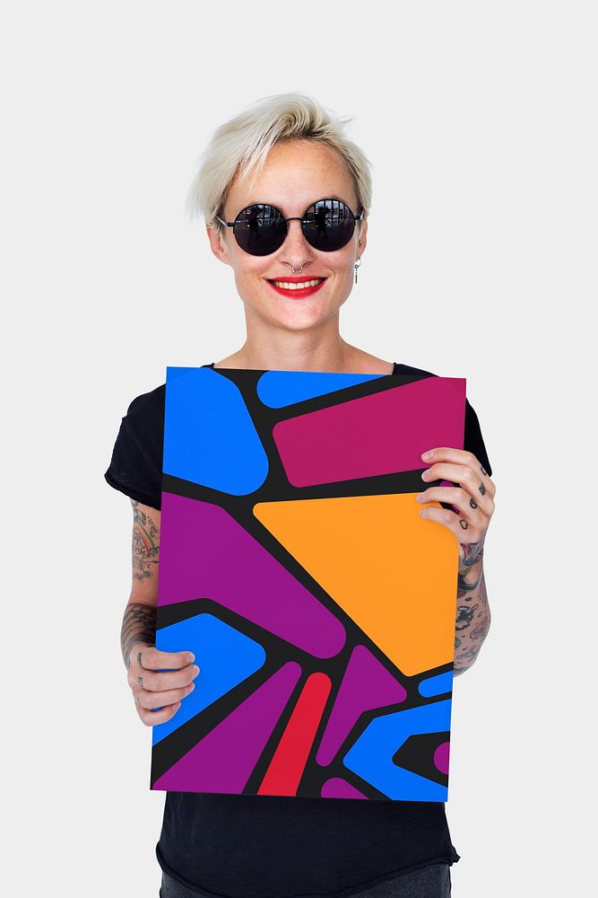 Abstract Colorful Drawing Uillustration Concept