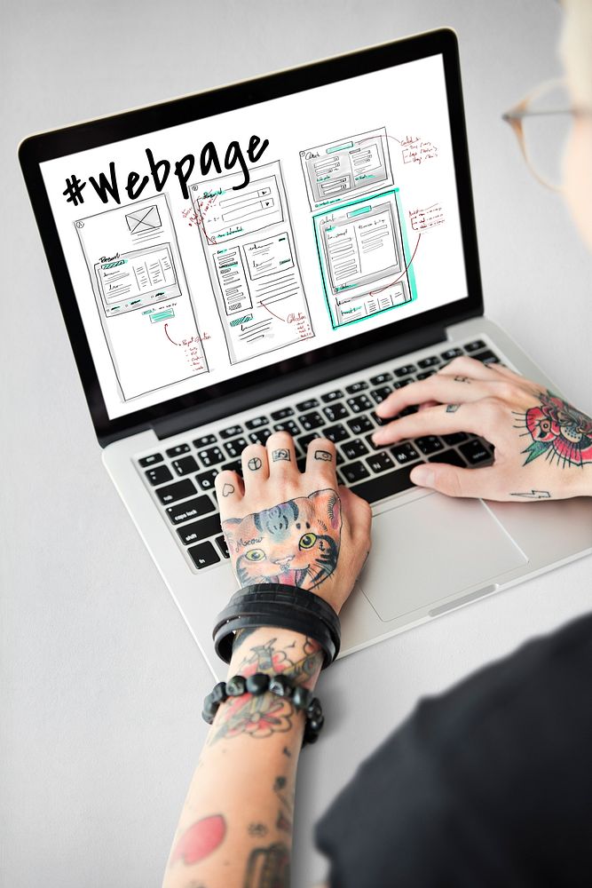 Webpage Content Design Website Icon