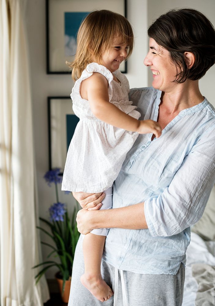 Mother and daughter quality time