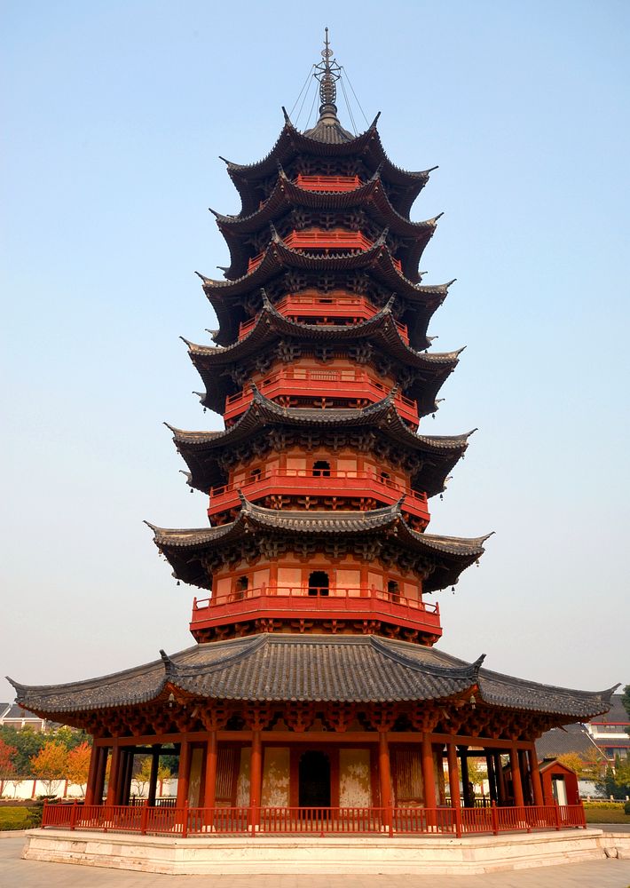 Ruiguang Ta (Pagoda), dating from the 3rd Century AD, Suzhou, China.