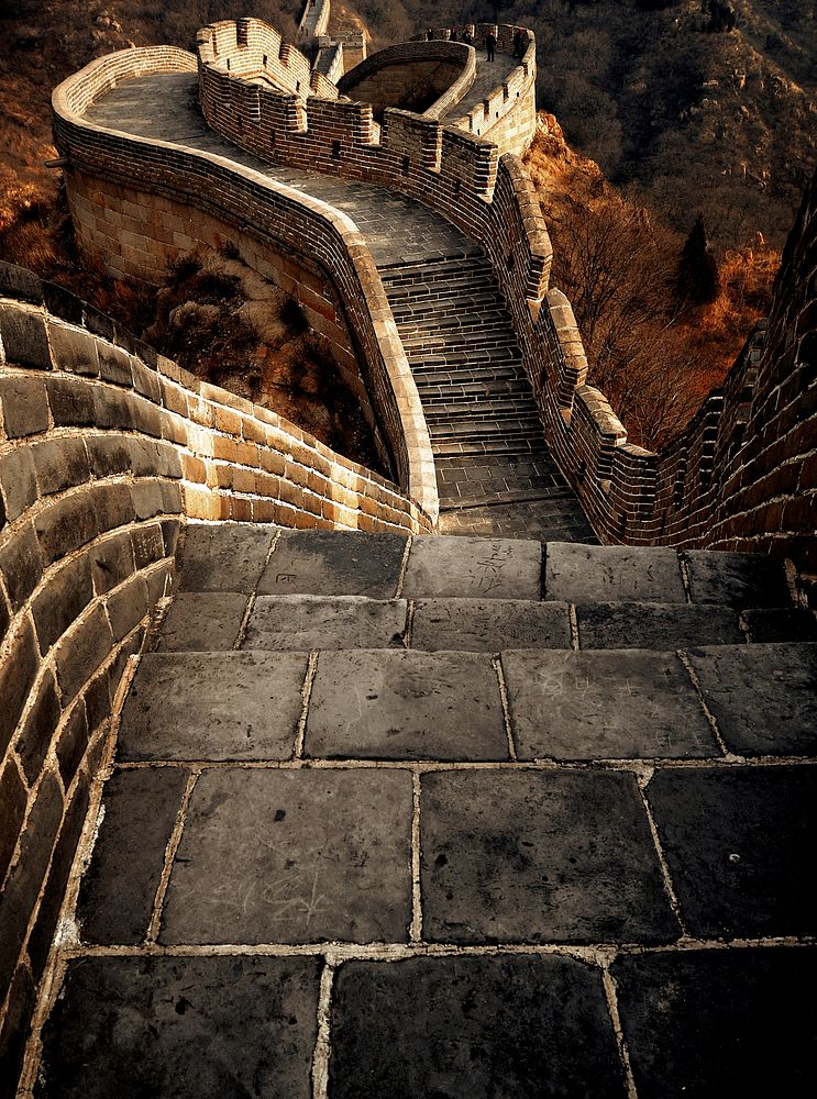 Great Wall of China Architecture Landmark Concept