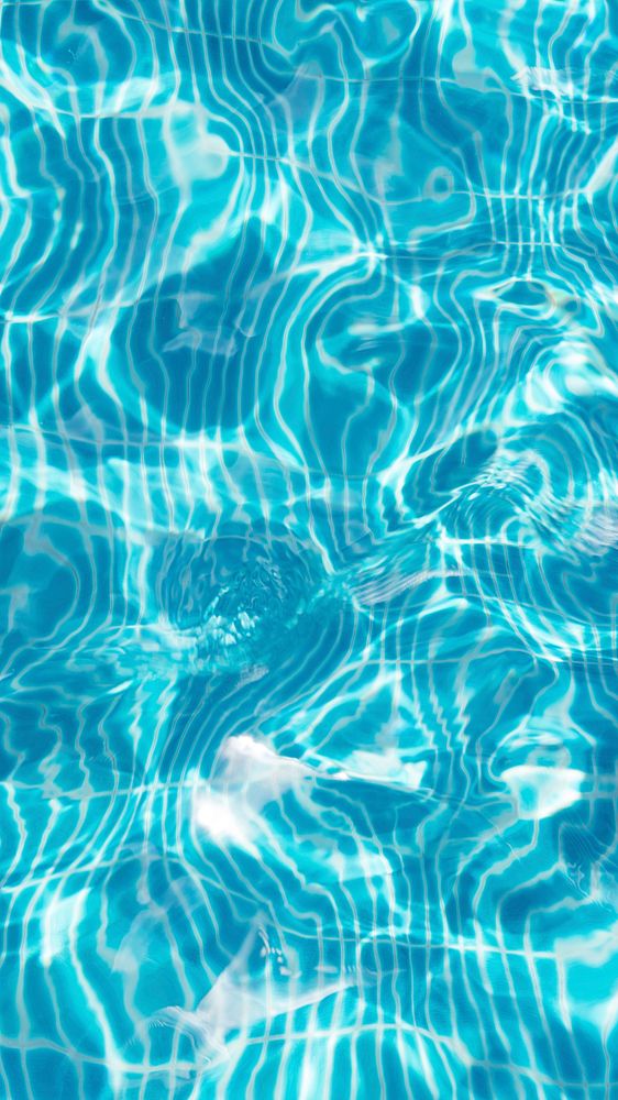 Summer mobile wallpaper background, blue swimming pool