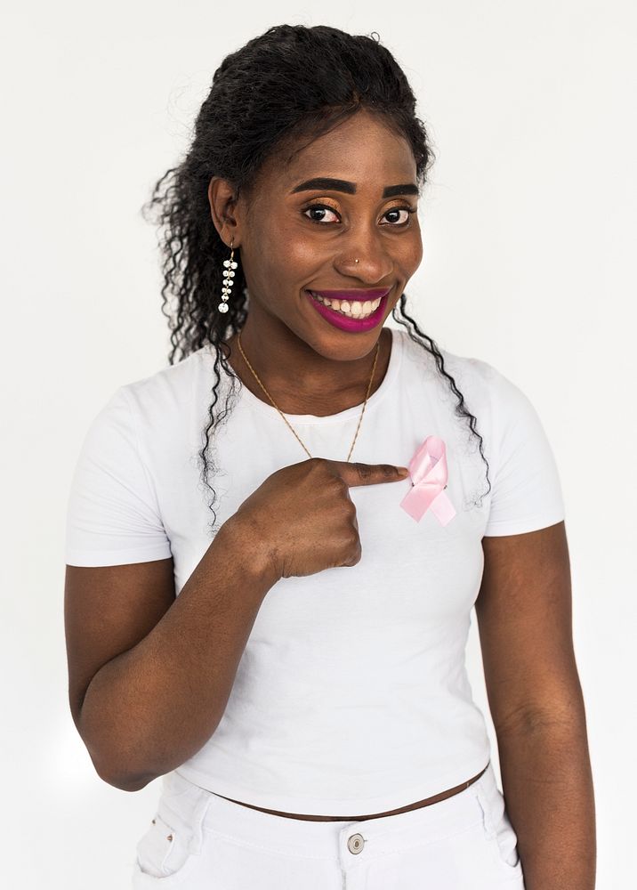 African Descent Breast Cancer Expression Concept