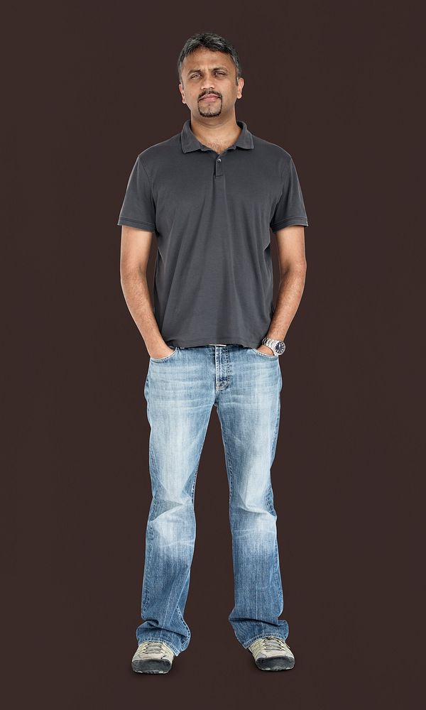 Indian Man Casual Standing