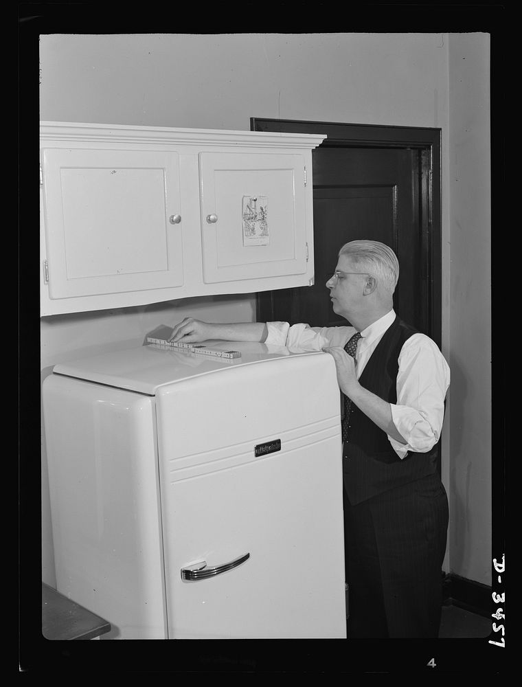 If your refrigerator is a separate unit, see that there is a two-and-a-half-inch clearance between it and the wall behind…