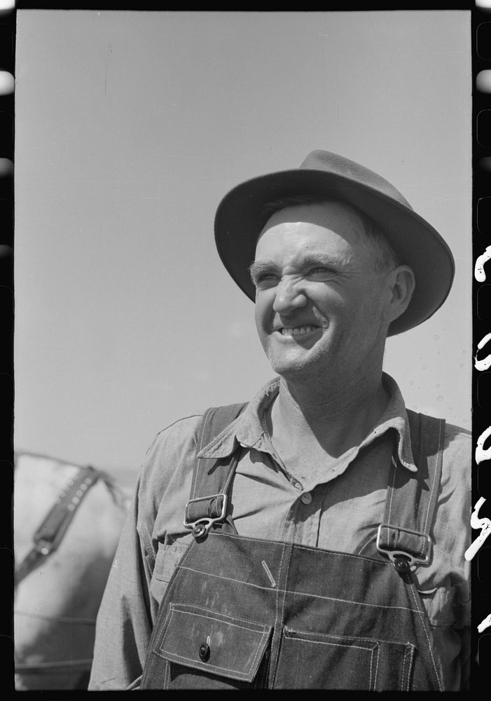 Mormon farmer, Box Elder County, Utah by Russell Lee