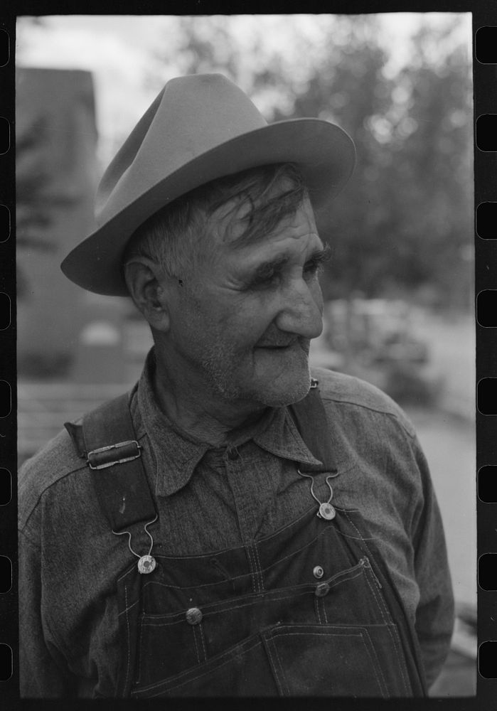 [Untitled photo, possibly related to: Bishop of Mormon Church, Santa Clara, Utah] by Russell Lee