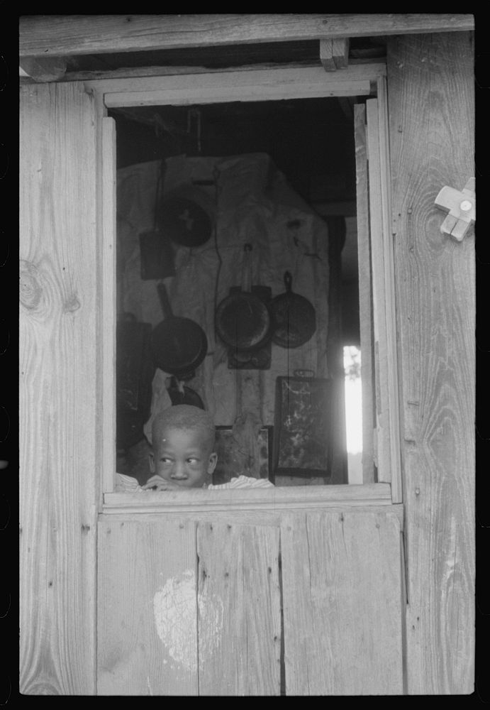 [Untitled photo, possibly related to:  child, son of a tobacco tenant farmer near Farmingham, North Carolina]. Sourced from…