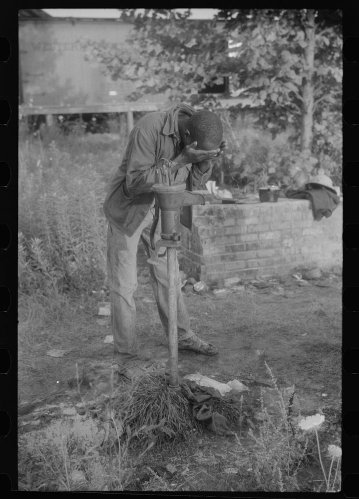 This pump constitutes the only supply of drinking and wash water at a grading station at Belcross, North Carolina. Sourced…