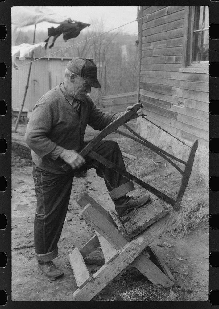 [Untitled photo, possibly related to: French Canadian who worked in a paper mill in Montville, Connecticut for eleven years…