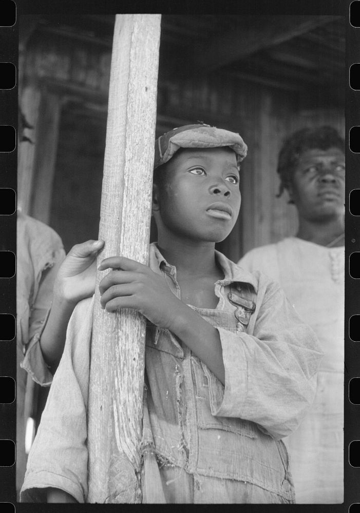 Son of  tenant farmer on a farm near Greensboro, Alabama. Sourced from the Library of Congress.