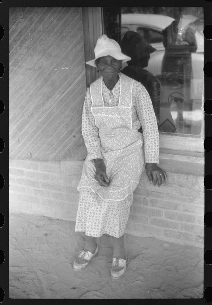 An ex-slave woman living near Woodville, Greene County, Georgia. Sourced from the Library of Congress.