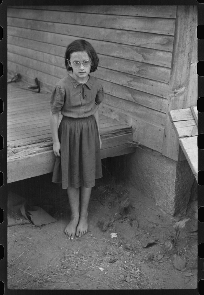 [Untitled photo, possibly related to: One of the children of Albert Lynch, FSA (Farm Security Administration) client…