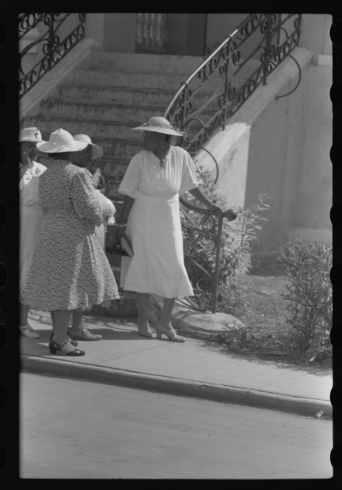 [Untitled photo, possibly related to: At the Lutheran church on a Sunday afternoon in Christiansted, Virgin Islands].…