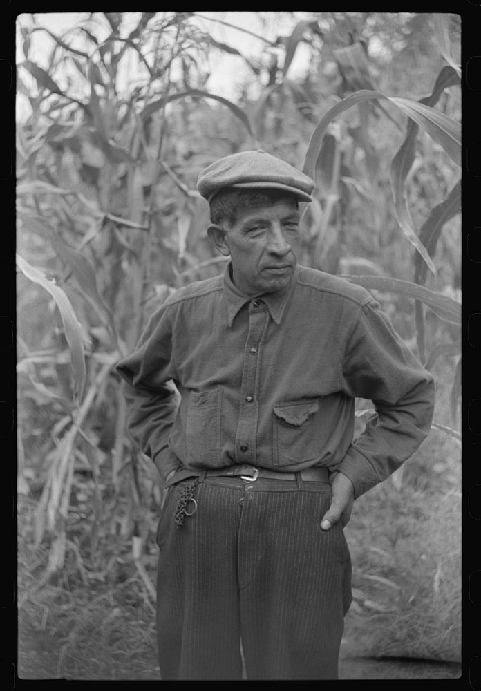 [Untitled photo, possibly related to: Mexican coal miner, Bertha Hill, Scotts Run, West Virginia]. Sourced from the Library…