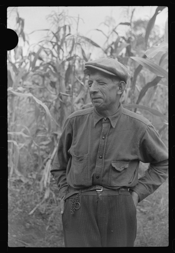 [Untitled photo, possibly related to: Mexican miner, Bertha Hill, Scotts Run, West Virginia]. Sourced from the Library of…