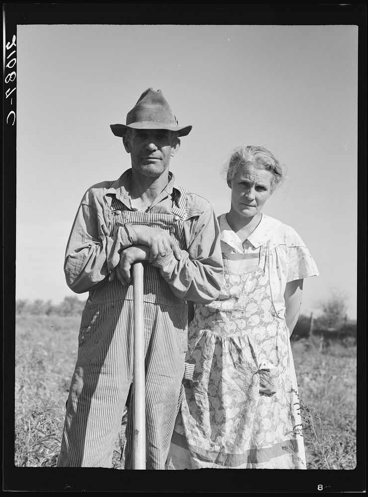 Couple who have raised ten children on reclaimed land which they cleared twenty years ago. Irrigon, Morrow County, Oregon.…