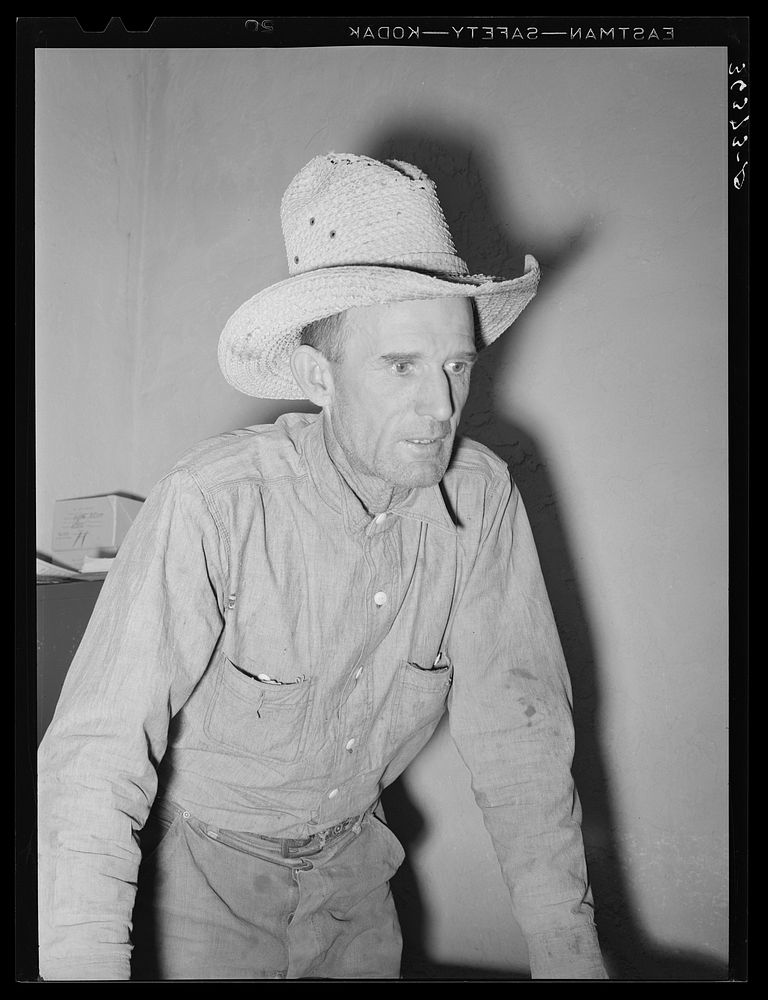 Member of the Casa Grande Valley Farms. Pinal County, Arizona. A large percentage of the members of this project are from…