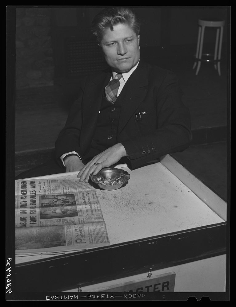 Lucien Koch, organizer in Quincy, Massachusetts for the IUMSWA (Industrial Union of Marine and Shipbuilding Workers of of…