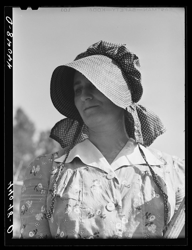 [Untitled photo, possibly related to: Mrs. Lemuel Smith, wife of FSA (Farm Security Administration) borrower. Carroll…