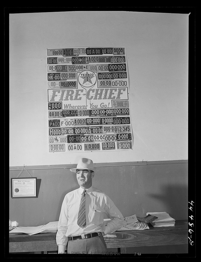 [Untitled photo, possibly related to: Mr. Wyatt, Greene County sheriff. Greensboro, Georgia]. Sourced from the Library of…