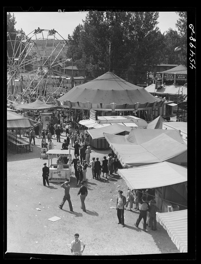 At the Rutland Fair. Vermont. Sourced from the Library of Congress.