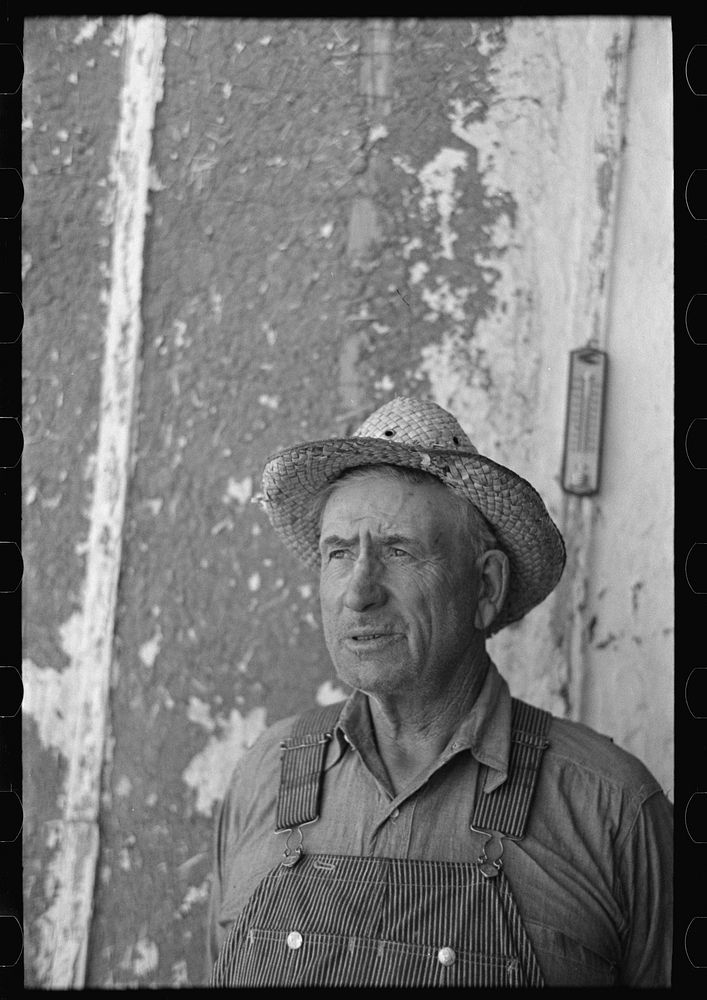 Mr. Tronson, farmer near Wheelock, North Dakota by Russell Lee