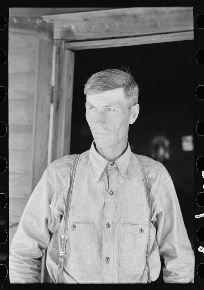 FSA (Farm Security Administration) client, former sharecropper, Southeast Missouri Farms by Russell Lee