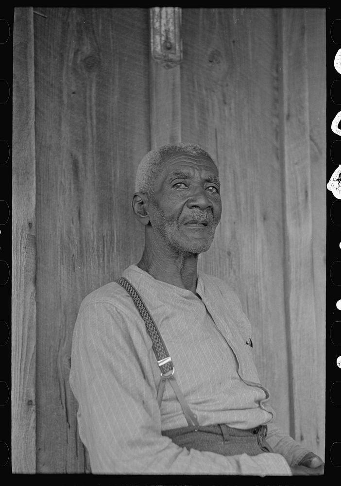 Father of FSA (Farm Security Administration) client, former sharecropper, Southeast Missouri Farms by Russell Lee
