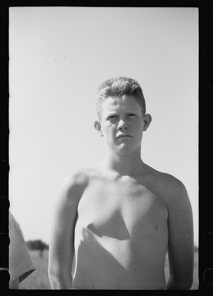Florence, Alabama (vicinity). Boy Scout camp. Youngster. Sourced from the Library of Congress.
