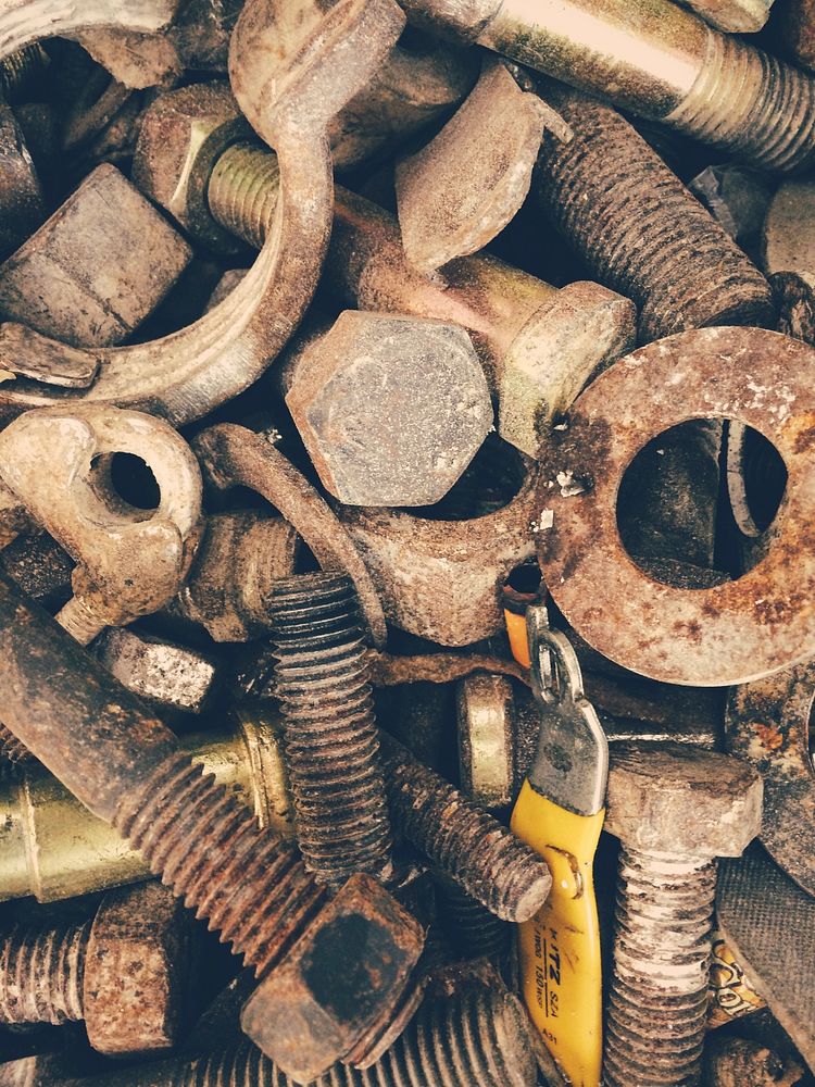 Rusty Nuts Bolts 