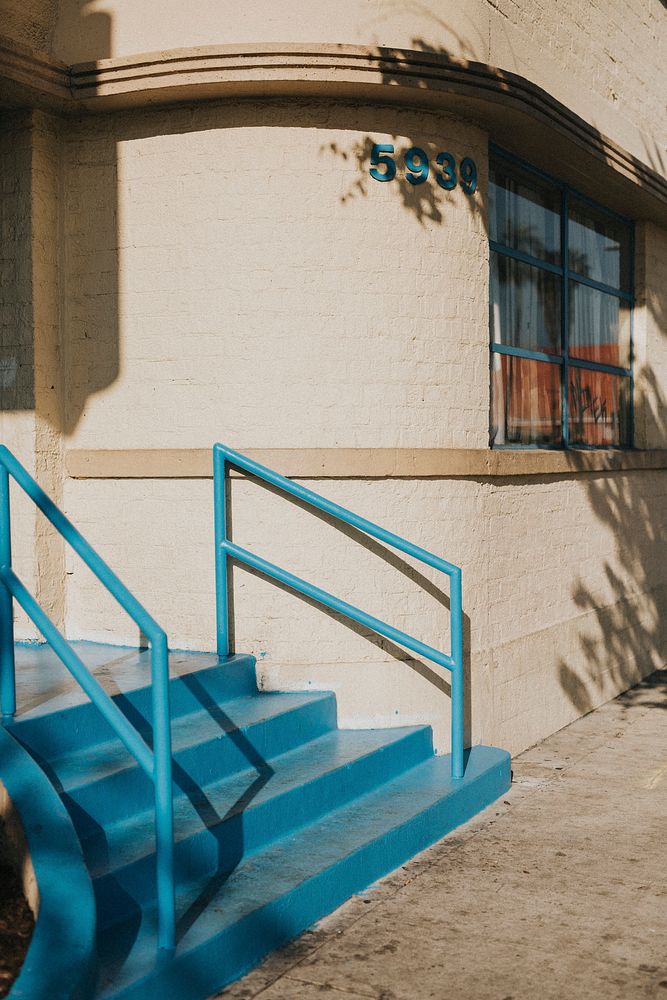 Exterior of a building in Los Angeles, California