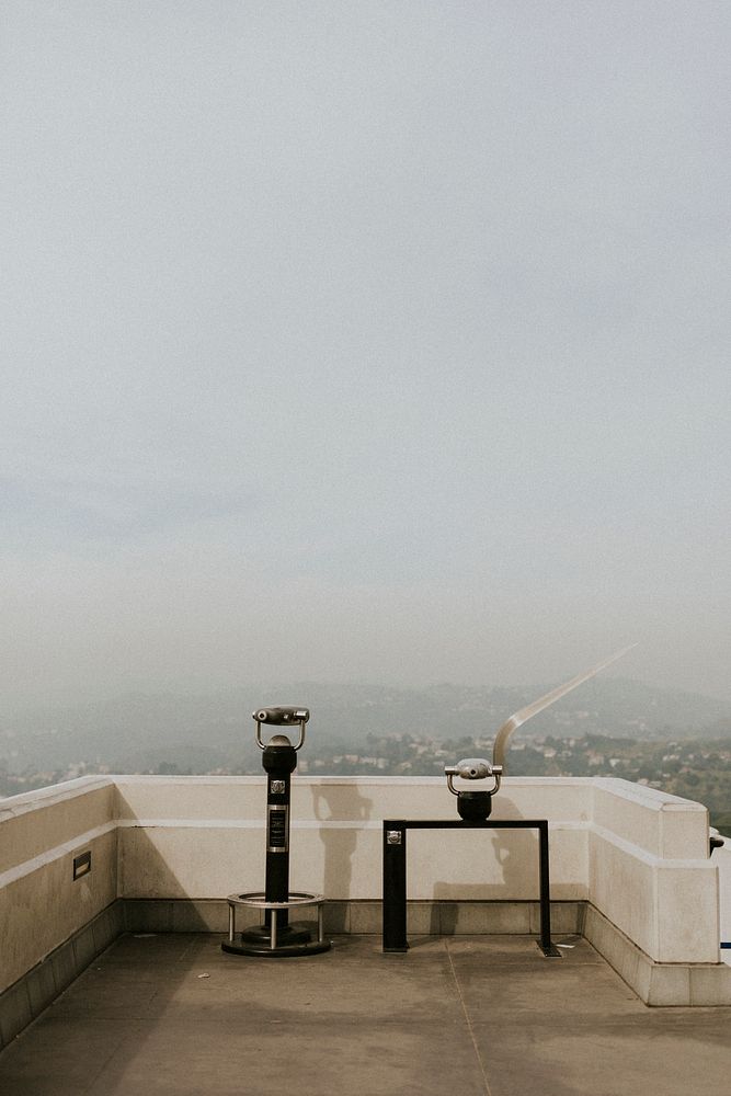 Griffith Observatory viewpoint in Los Angeles