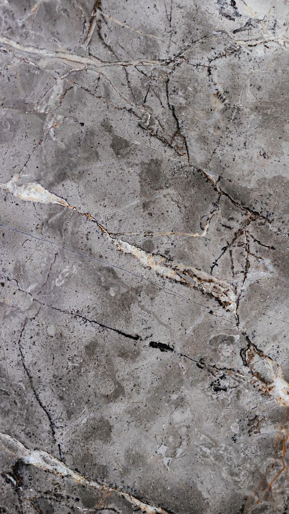 Rough gray marble texture with streaks mobile background
