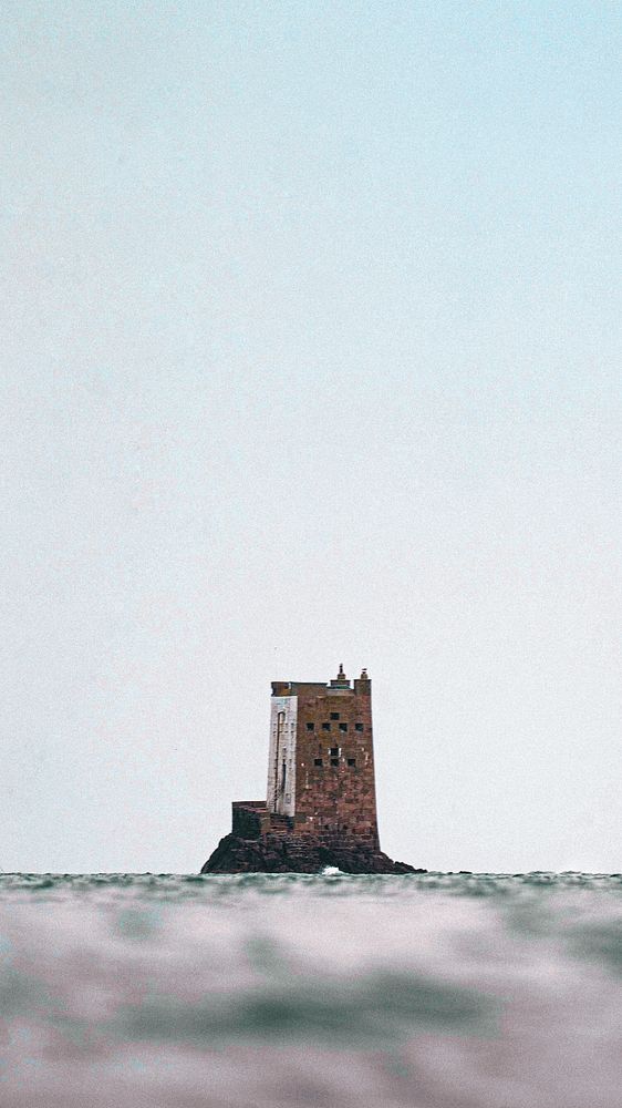 Seymour Tower on Isle of Jersey, Channel Islands mobile phone wallpaper