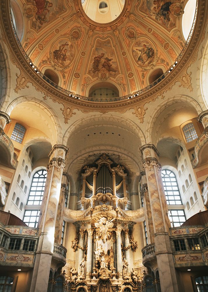Church of our lady in Dresden, Germany 