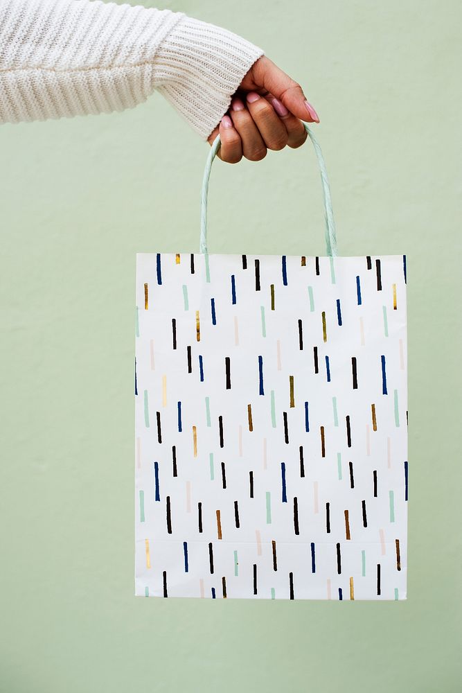 Design space on paper bag